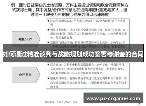 如何通过精准谈判与战略规划成功签署穆谢奎的合同